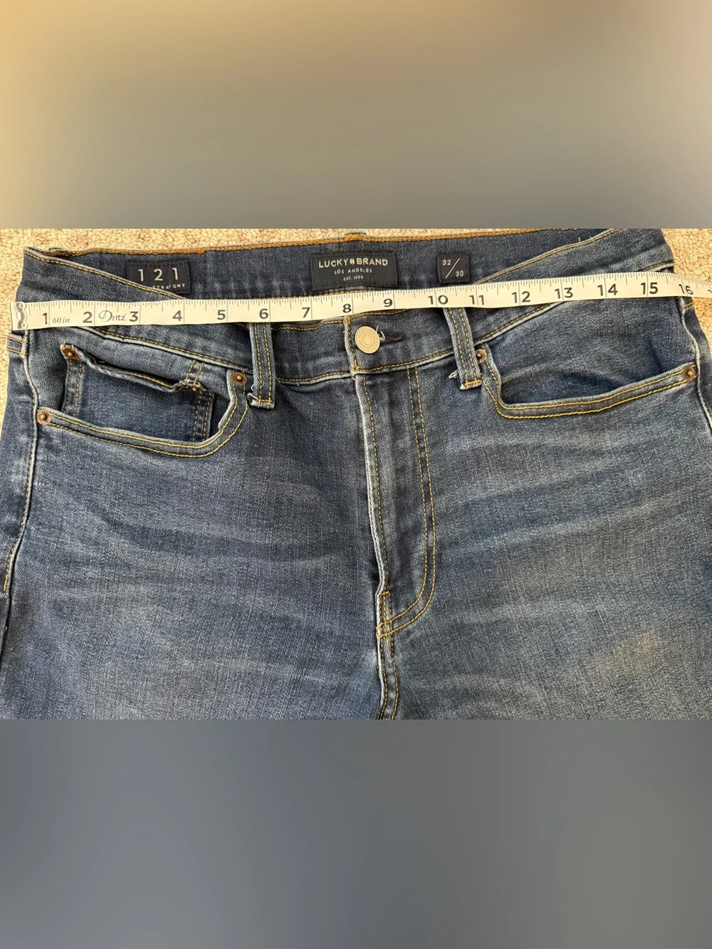 Lucky Brand 121 Slim  Straight Jeans Sz 32/30